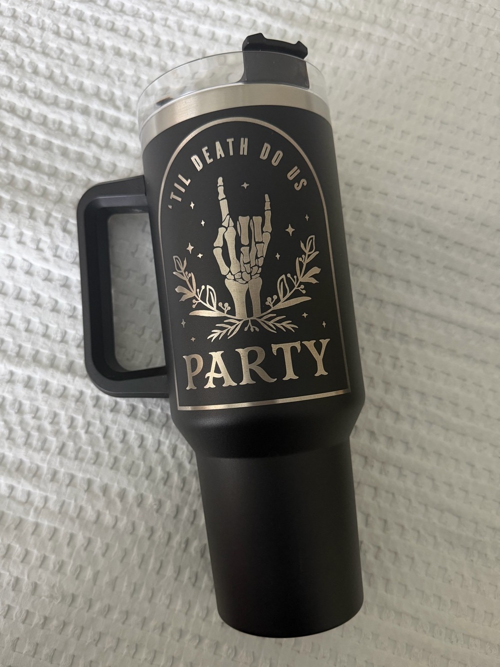 Til Death Do Us Party Stainless Steel Tumbler